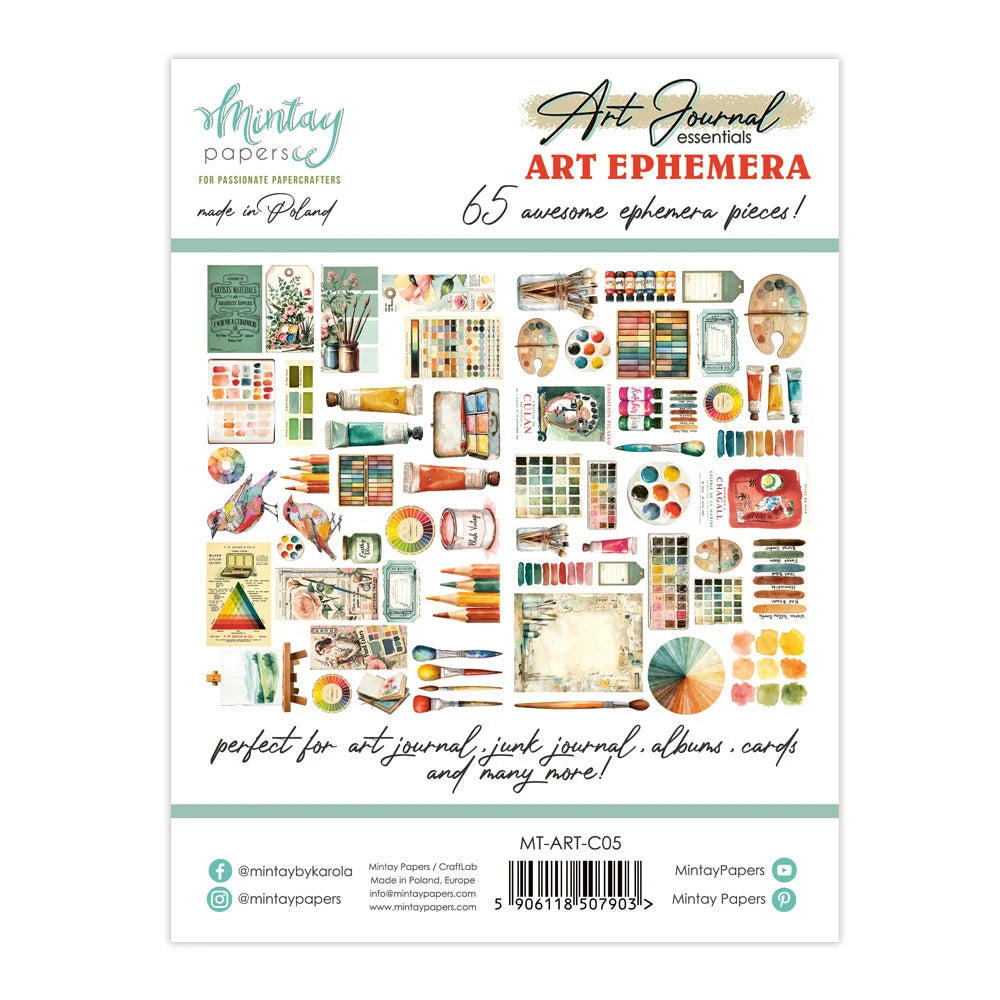 Mintay - Art Journal Essentials -Art Ephemera