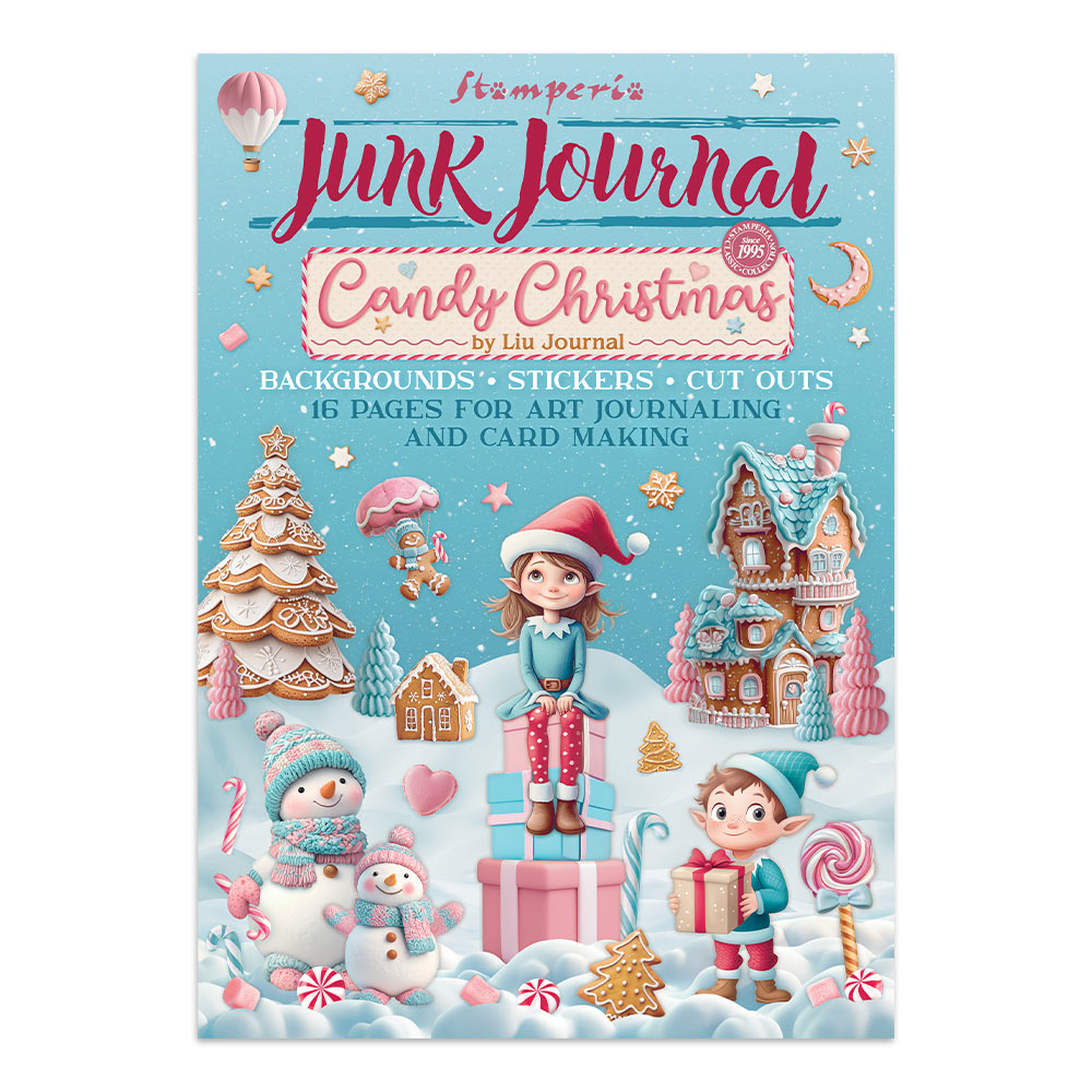Stamperia- Junk Journal- Candy Christmas