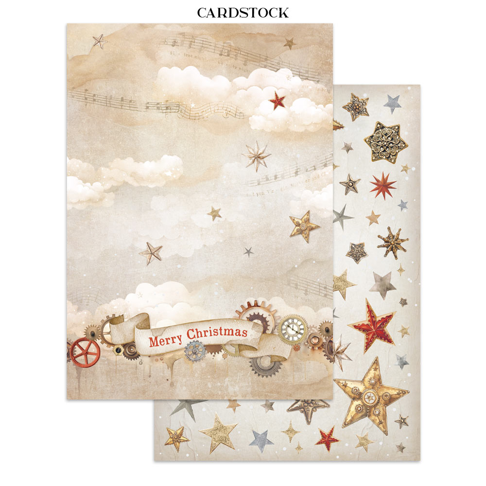 Stamperia- Junk Journal- Gear up for Christmas