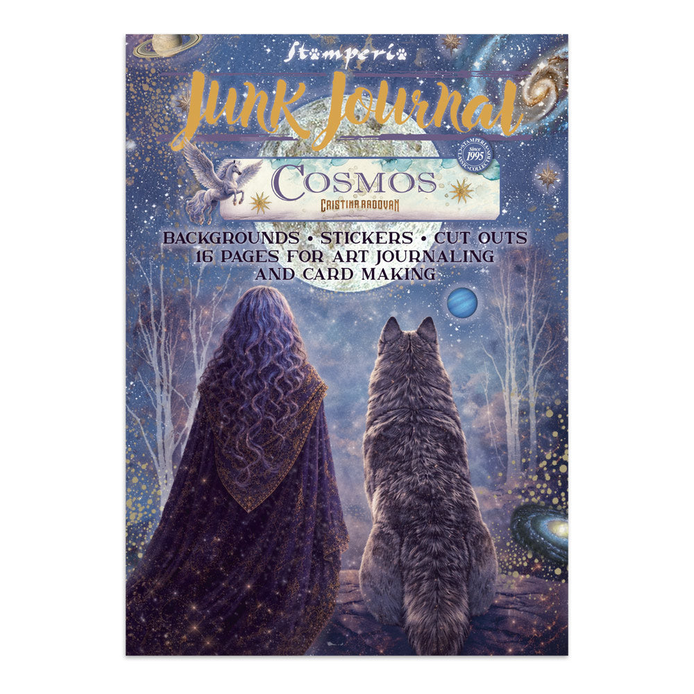 Stamperia- Junk Journal- Cosmos