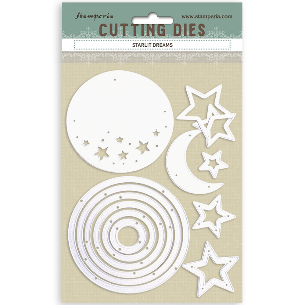 Stamperia - Cutting dies - A6 Starlit Dreams