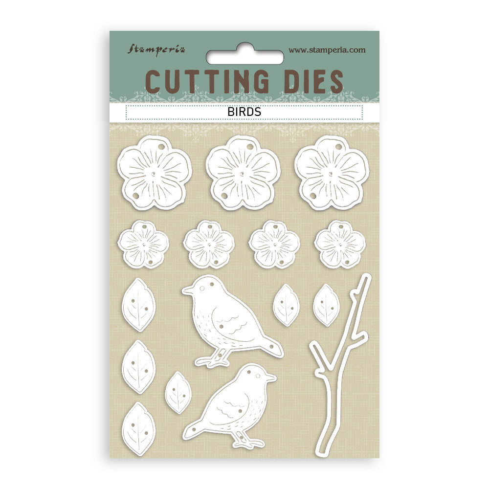 Stamperia - Cutting dies - A6 Birds