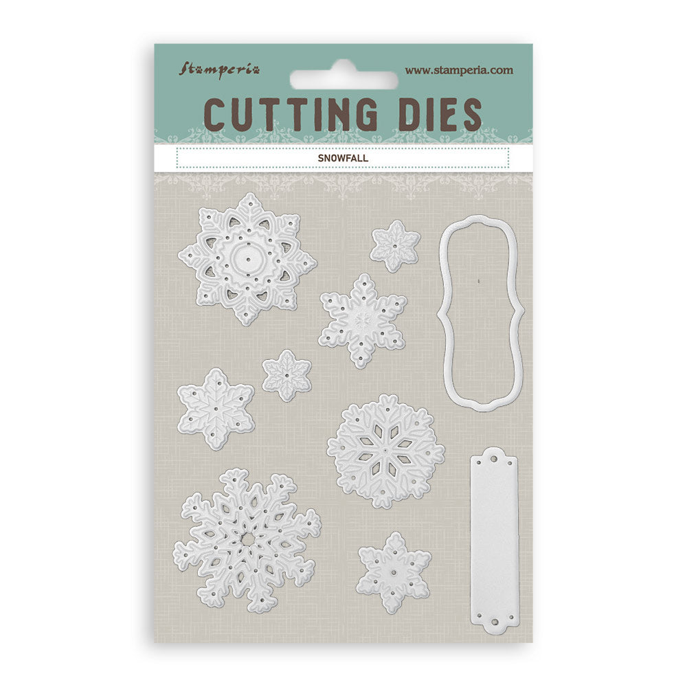 Stamperia - Cutting dies - A6 - Christmas Snowfall