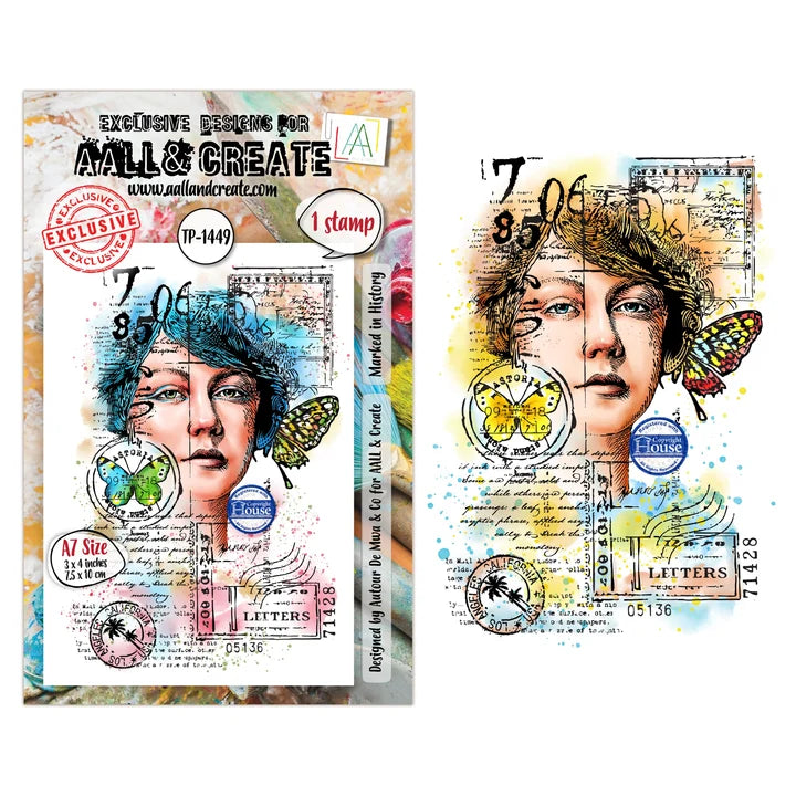 AALL & Create -Clear Stamp - #TP-1449 - Marked in History
