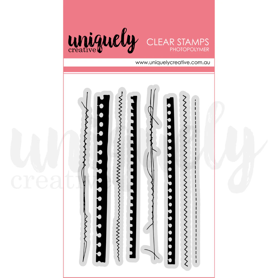 Uniquely Creative -Ripped & Stitched Stamp