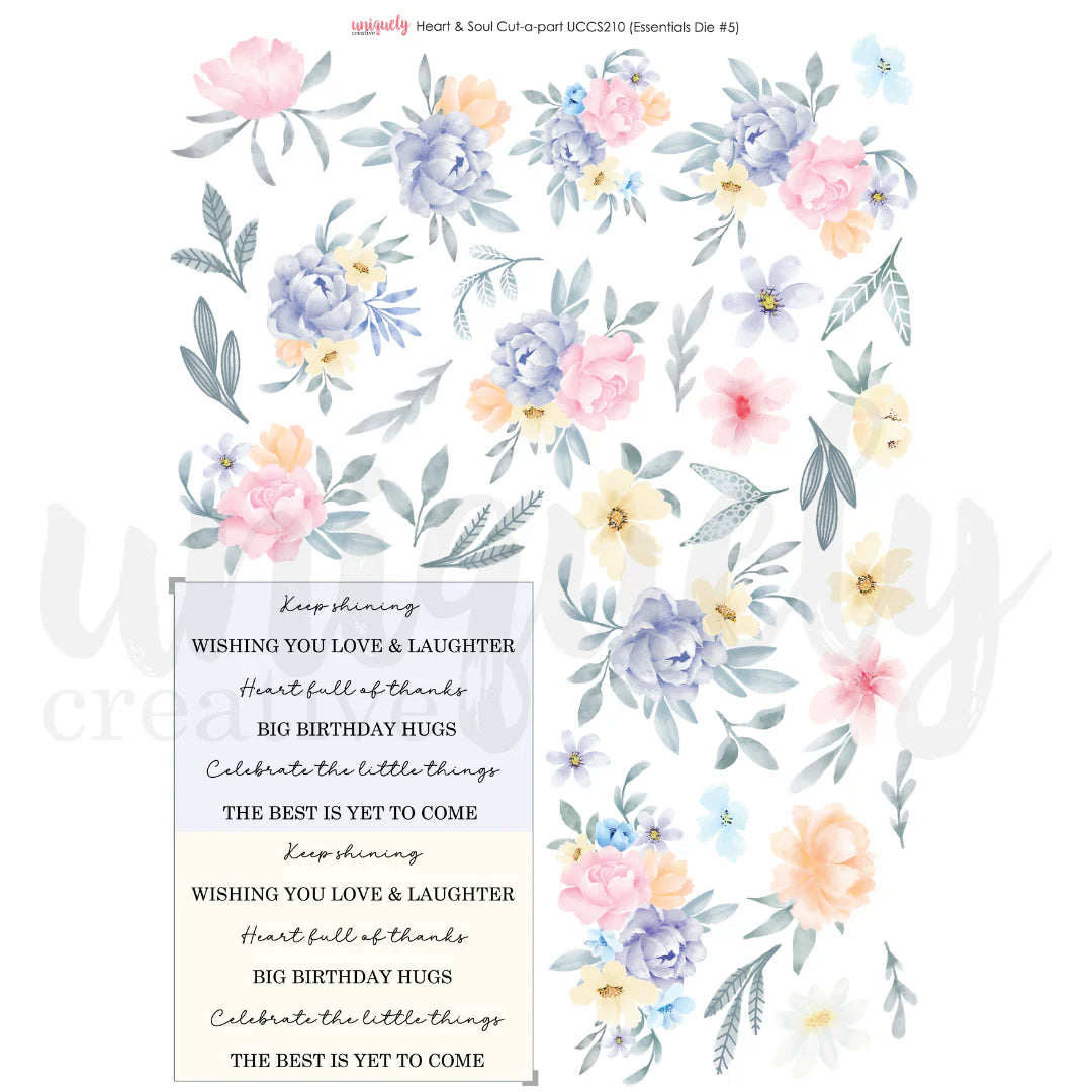 Uniquely Creative - Cut-a-part Heart & Soul