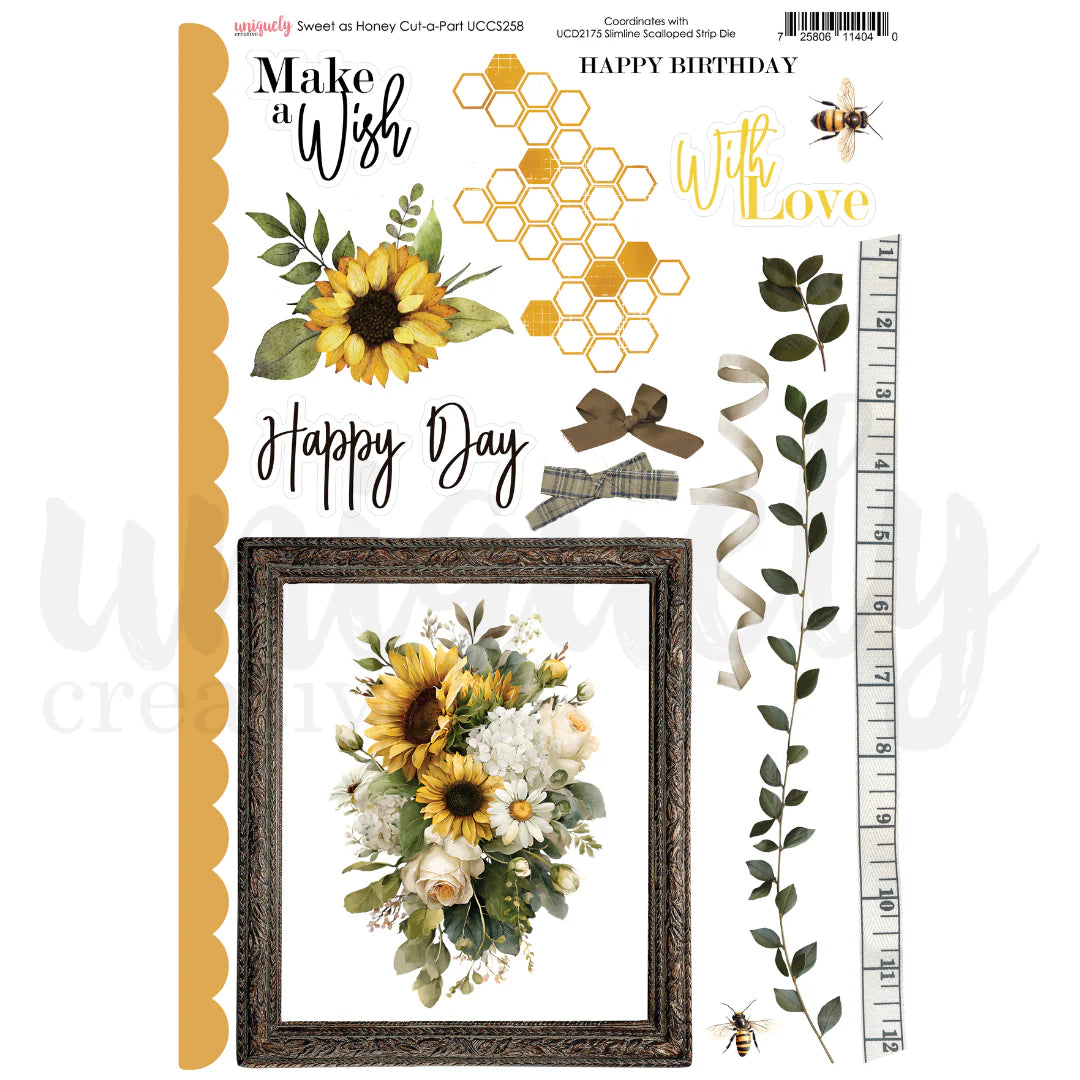 Uniquely Creative - Cut - a - part - Sweet as Honey