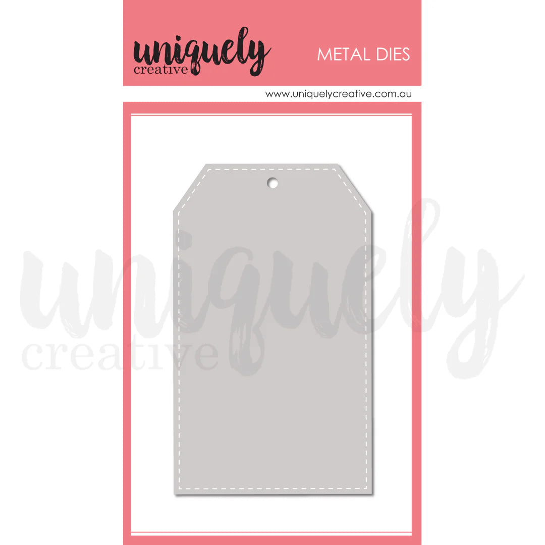 Uniquely Creative - Stitched essential tag die *