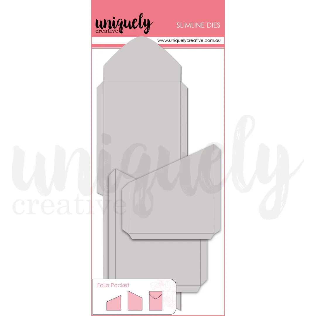 UNIQUELY CREATIVE - Metal Die - Folio Pocket Die *