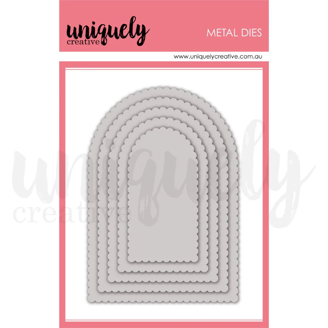 UNIQUELY CREATIVE - Scalloped Arches Die