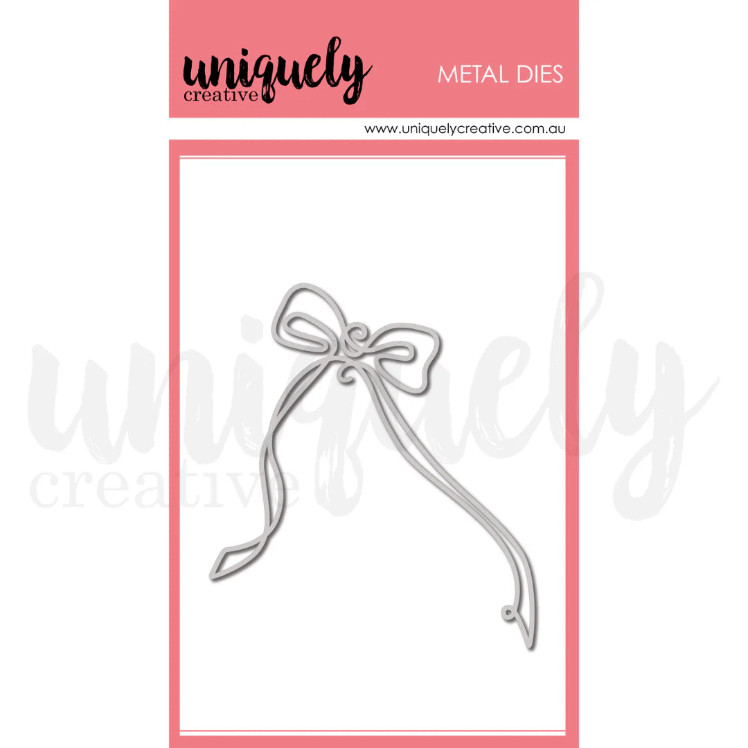 UNIQUELY CREATIVE - Metal Die - The finishing touch bow die