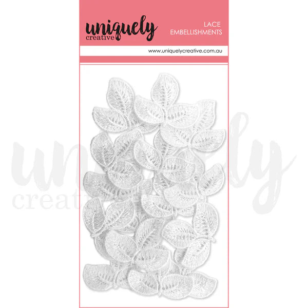 Uniquely Creative - Rose lace leaves