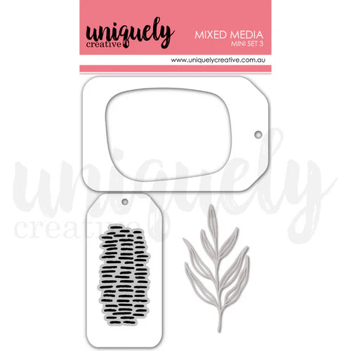 Uniquely Creative - Mixed Media Mini set 3 *