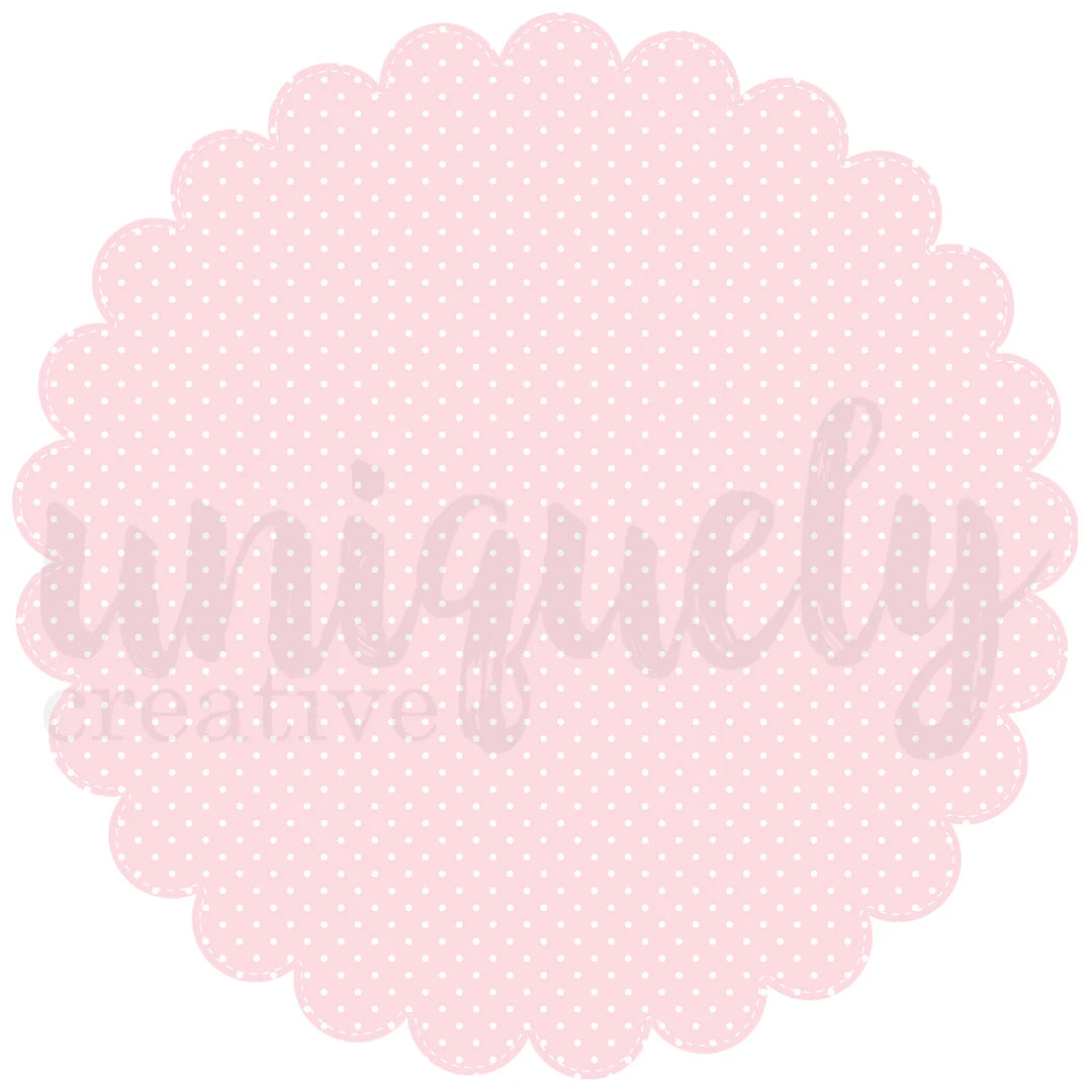 Uniquely Creative - Daydreams scalloped decorative base layer