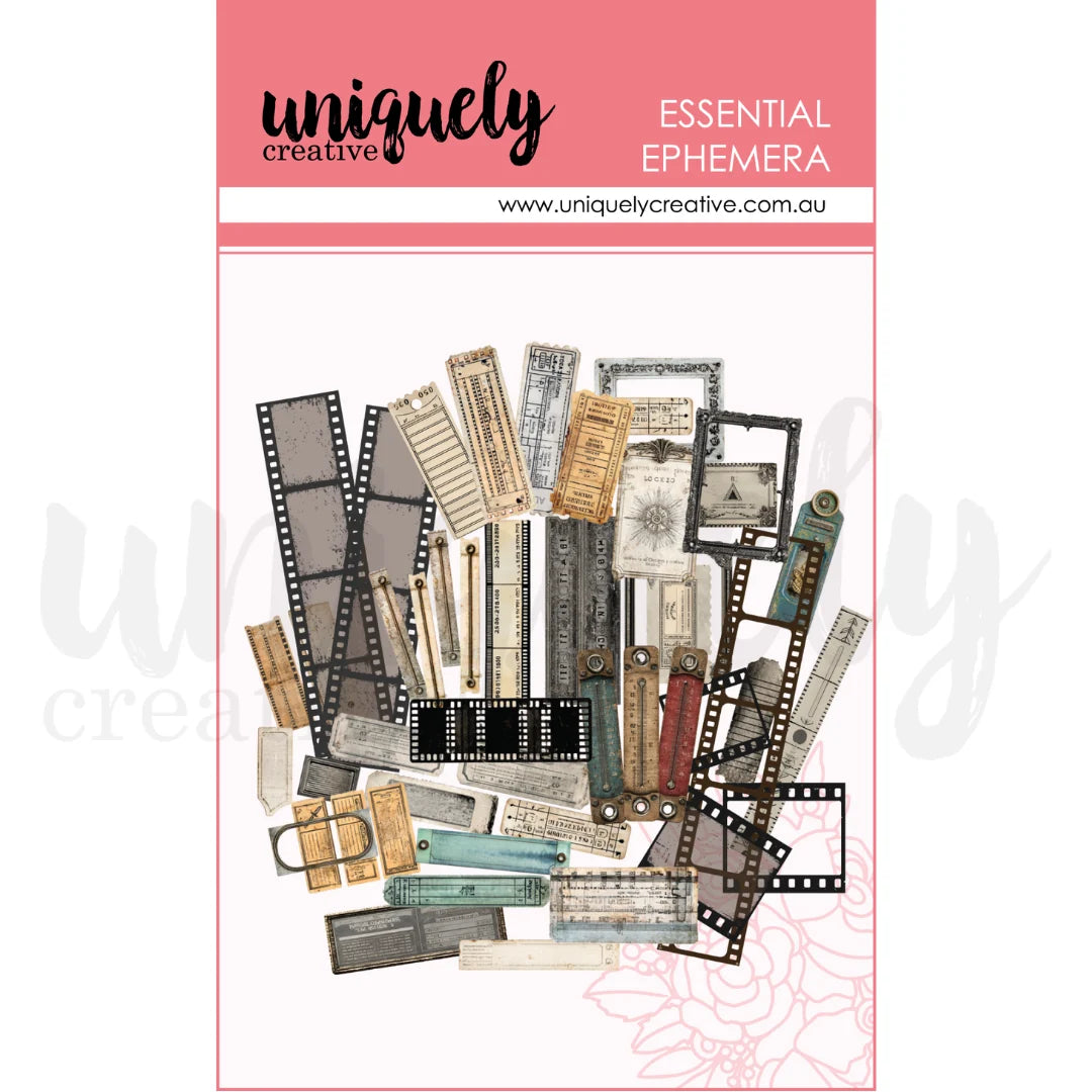 Uniquely - Ephemera - Acetate Rustic