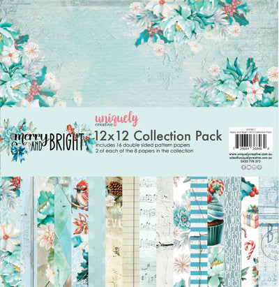 Uniquely Creative - 12 X 12 Merry and Bright Collection Paper Pack