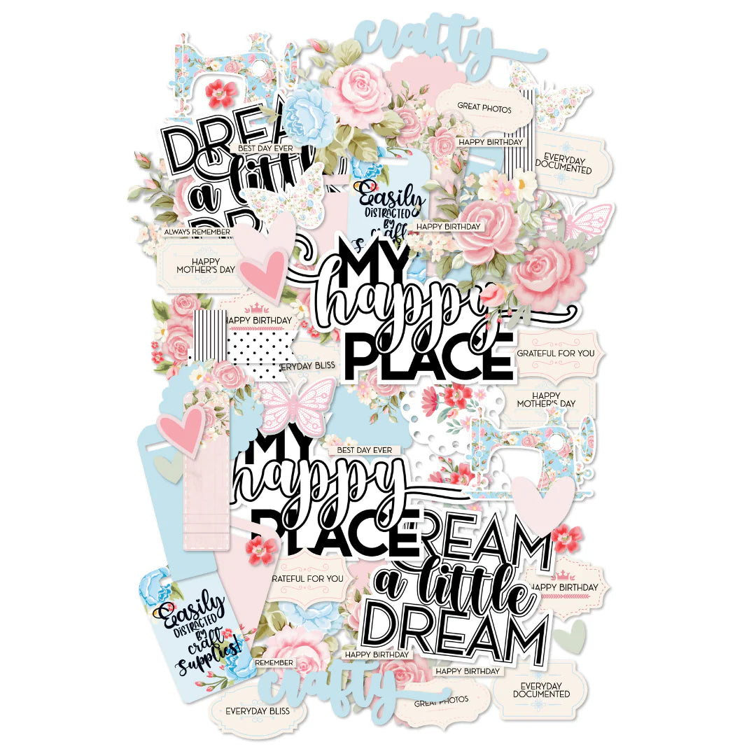 Uniquely Creative - Creative Cuts - Patchwork Roses *