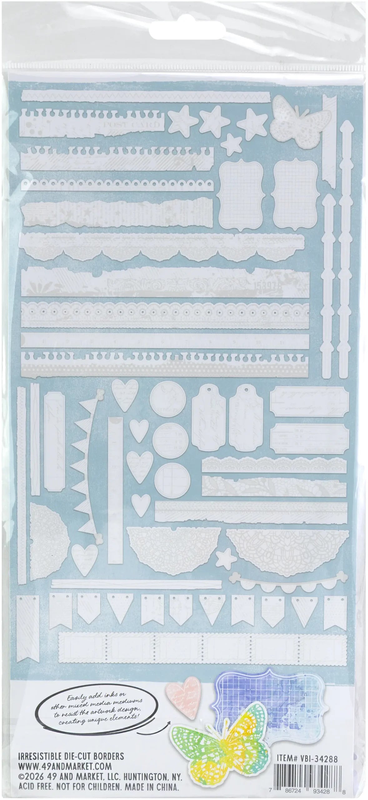 49 and Market - Irresistible Die Cut Borders