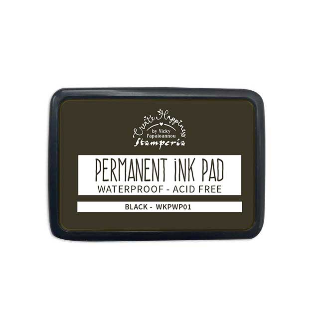 Stamperia - Permanent Ink Pad - Black