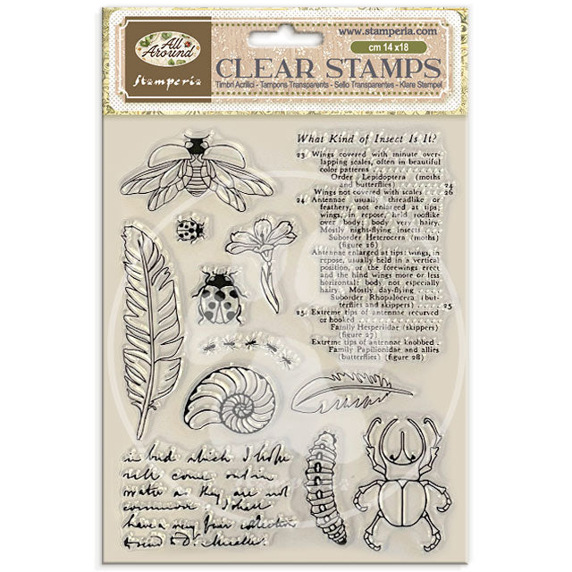 Stamperia - Acrylic Clear Stamp 14x18cm - All Around