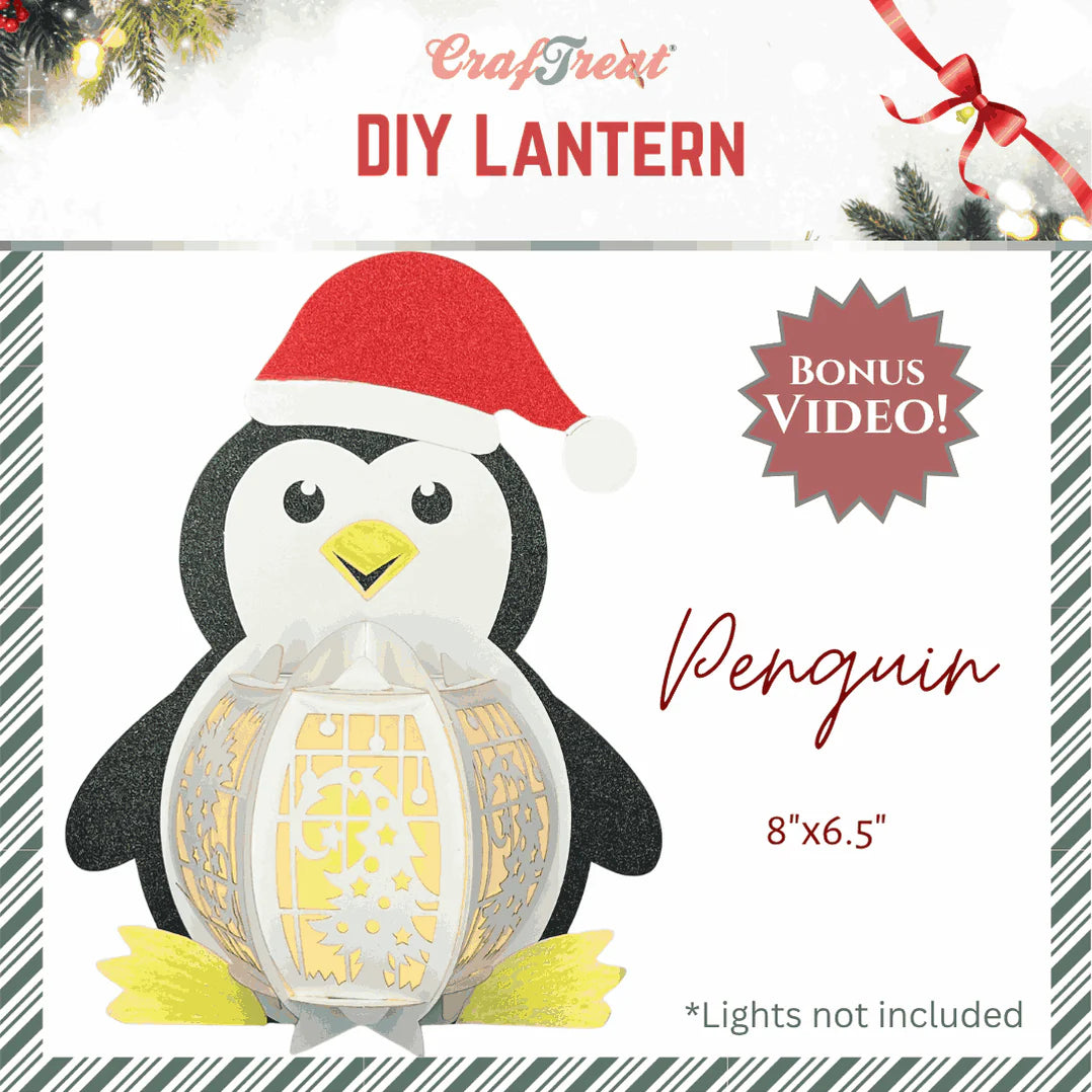 Craftreat DIY Lanterns - Penquin