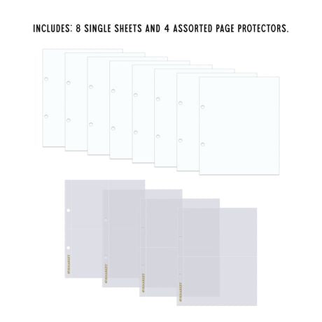 49 and Market - Foundations Essential Binder - Basic White 2 Ring Binder