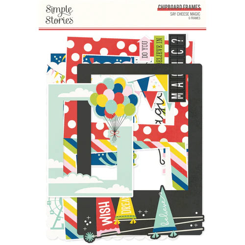 Simple Stories - Say Cheese Magic - Chipboard Frames