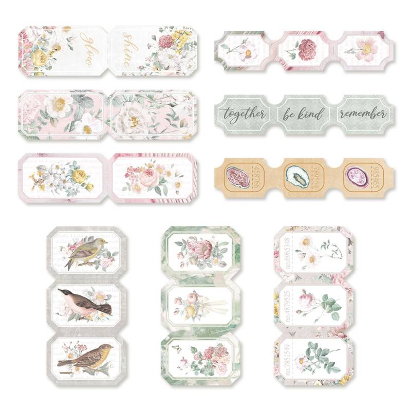 P13 - Precious - Ephemera Tickets 9 pcs