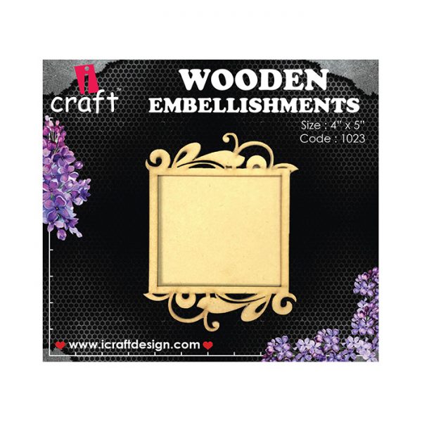 I Craft - Wooden Embellishments - Photo Frames