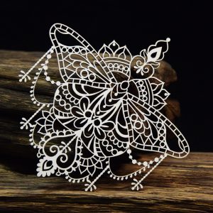 Snip Art - Mandalas Dreams - Mandala Butterfly Big