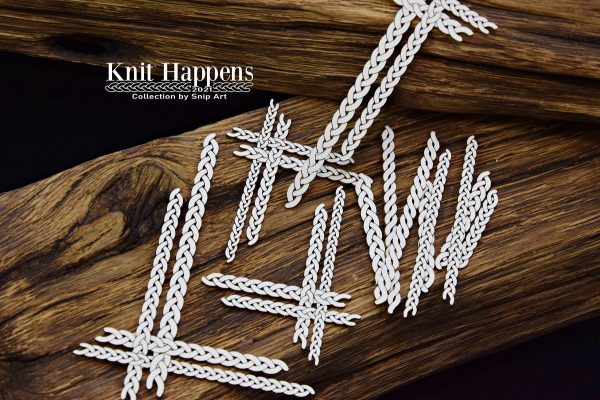 Snip Art - Knit Happens – Corners