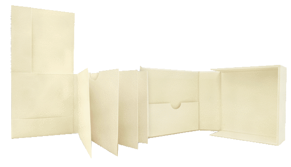 Graphic 45 - Album in a box (Ivory)