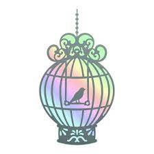 COUTURE CREATIONS - CUT, FOIL & EMBOSS DIE - NOUVEAU HANGING CAGE