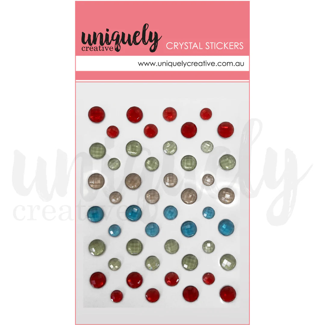 Uniquely Creative - Christmas Lustre Crystal Stickers