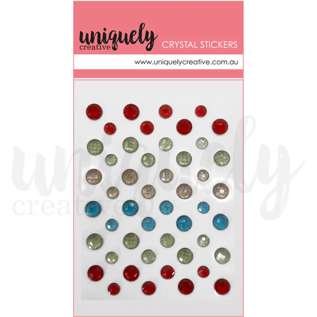 Uniquely Creative - Christmas Lustre Crystal Stickers *