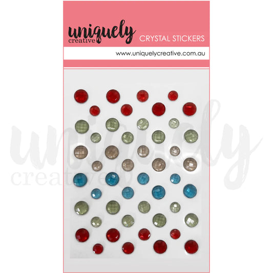 Uniquely Creative - Christmas Lustre Crystal Stickers