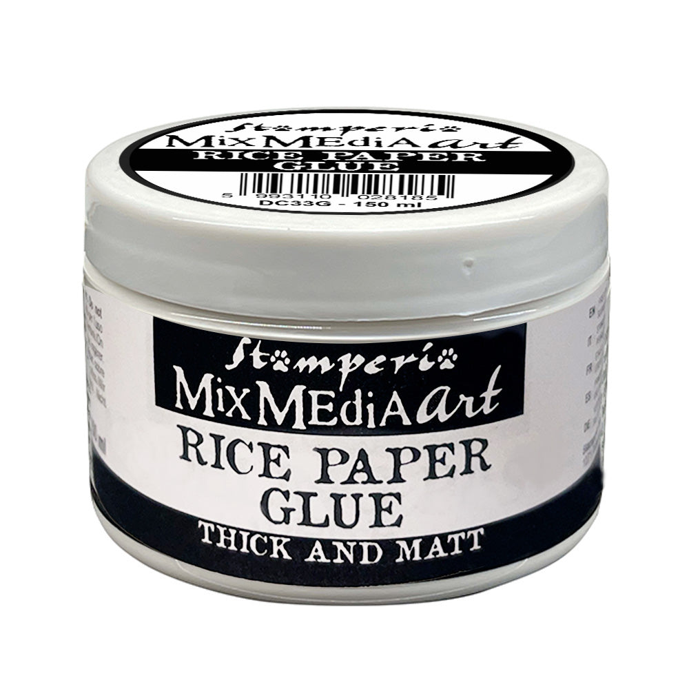 Stamperia Mix Media Art - Thick and Matt Rice Paper Glue - 150 ml