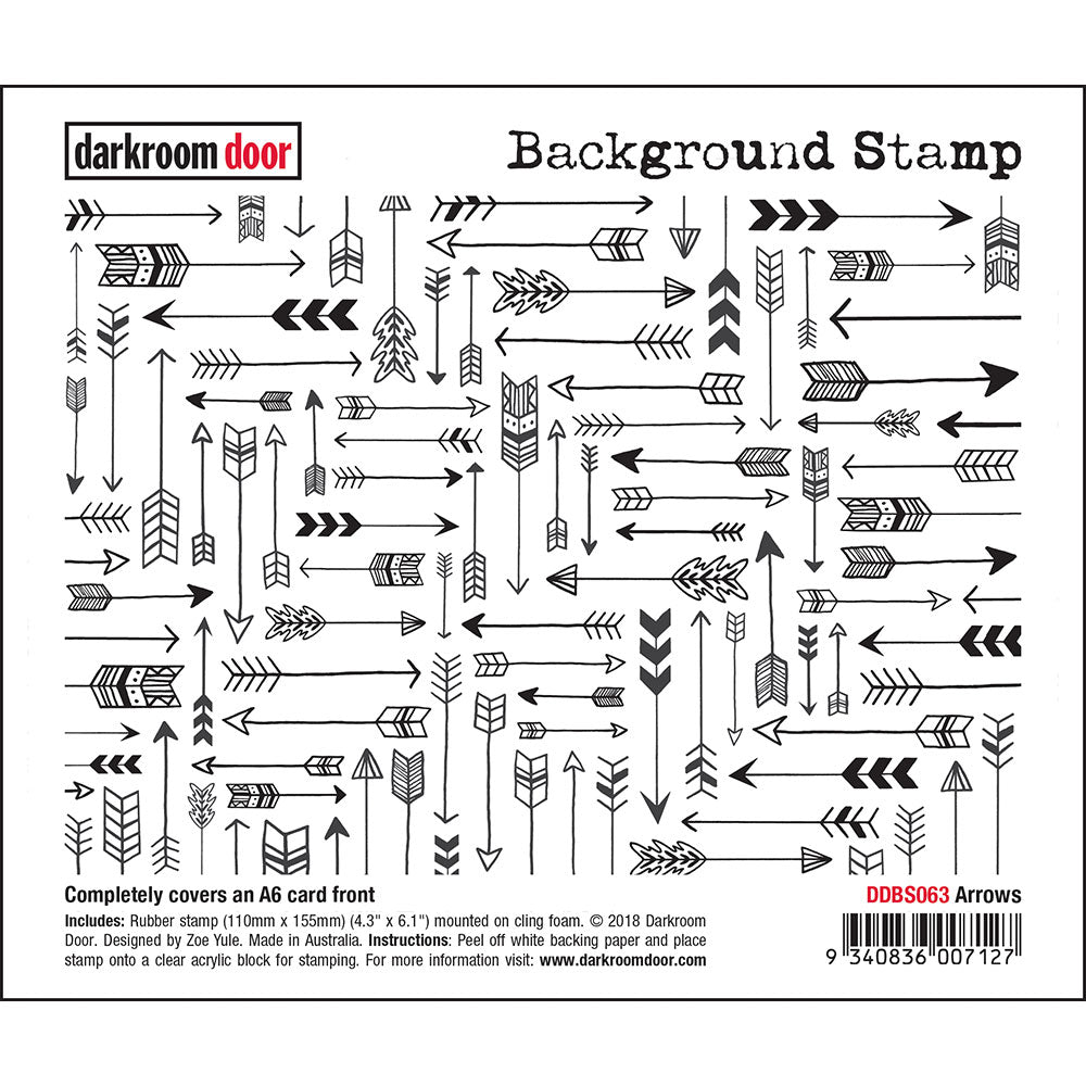 Darkroom Door - Background Stamp- Arrows (DDBS063)