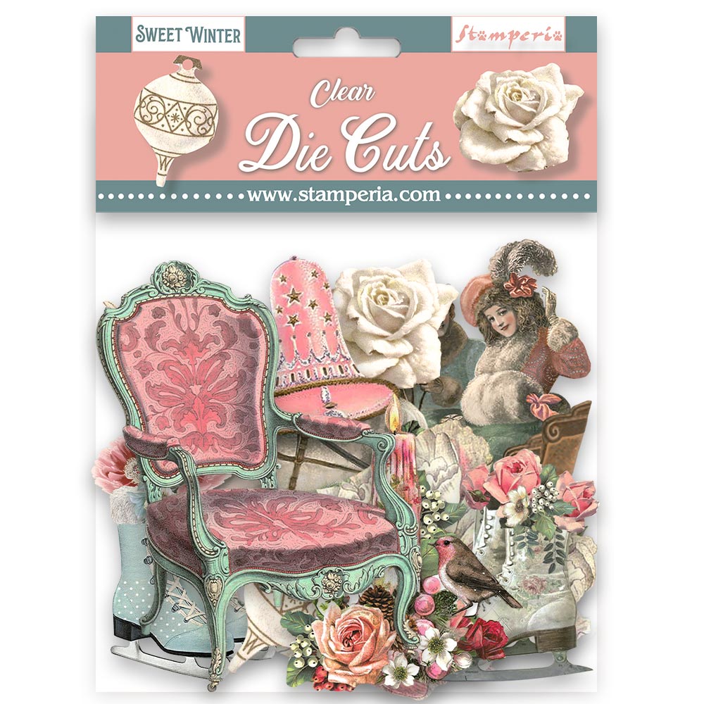 Stamperia - Clear Die Cuts - Sweet Winter*