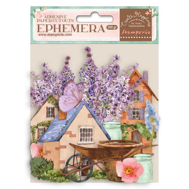 Stamperia - Ephemera - Create Happiness Village*