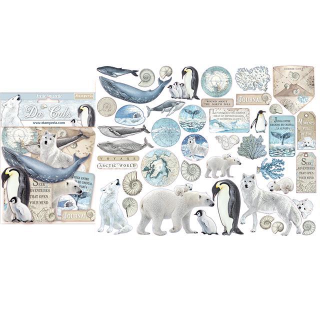 Stamperia - Die Cuts - Arctic