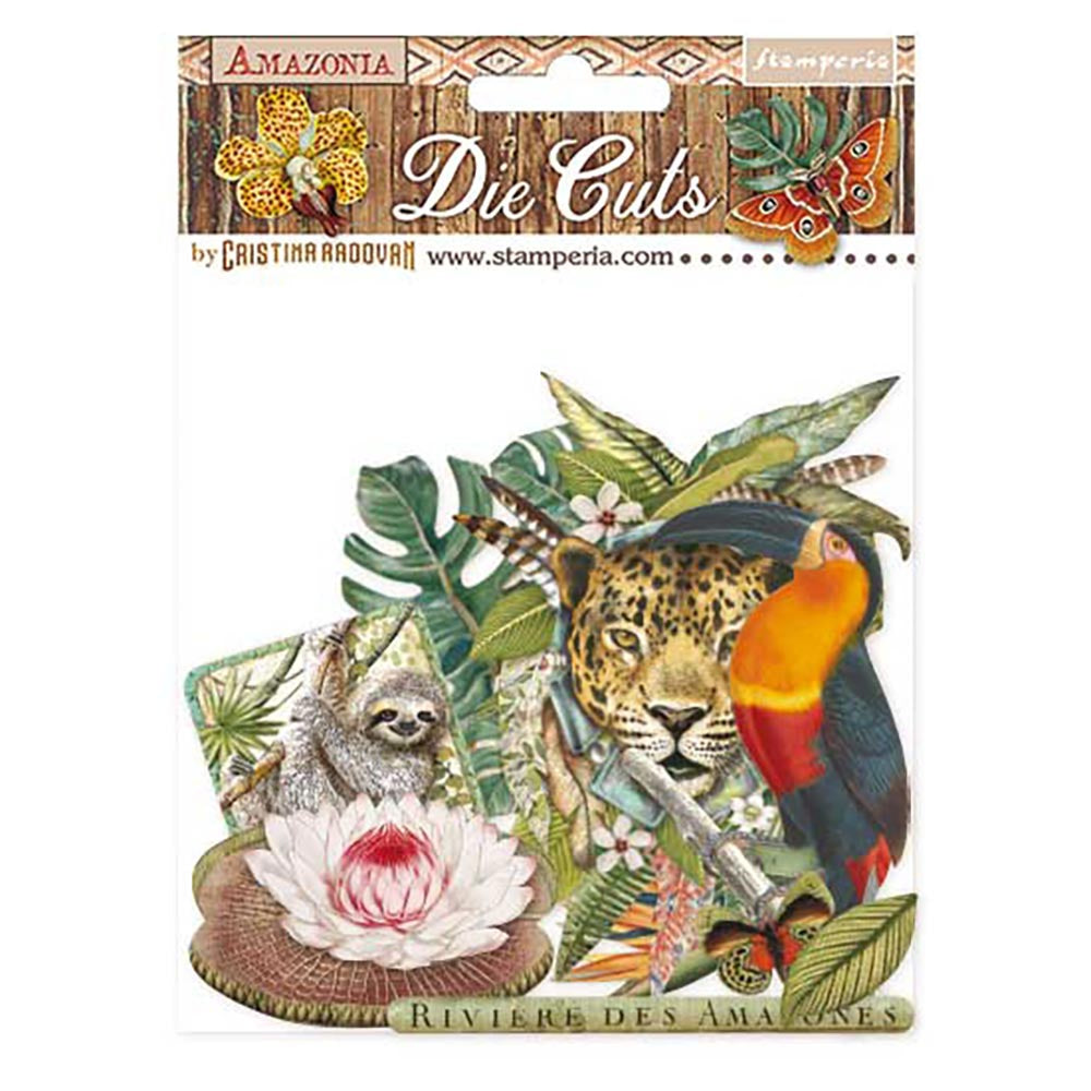 Stamperia - Die Cuts - Amazonia