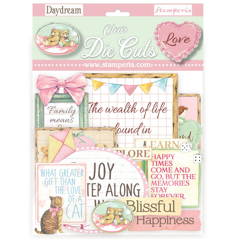 Stamperia - Clear Die Cuts - DayDream