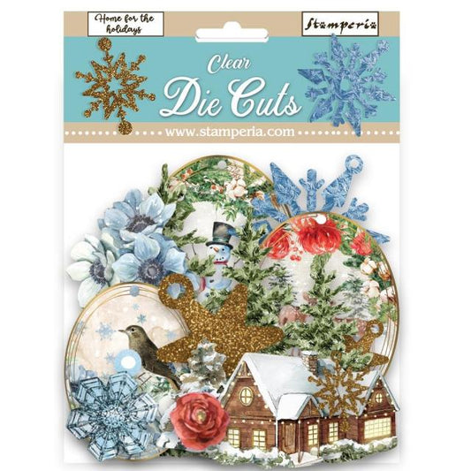 Stamperia - Clear Die Cuts - Romantic - Home for the Holidays*