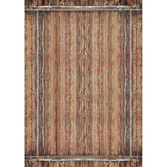STAMPERIA- A3 RICE PAPER - AMAZONIA WOOD