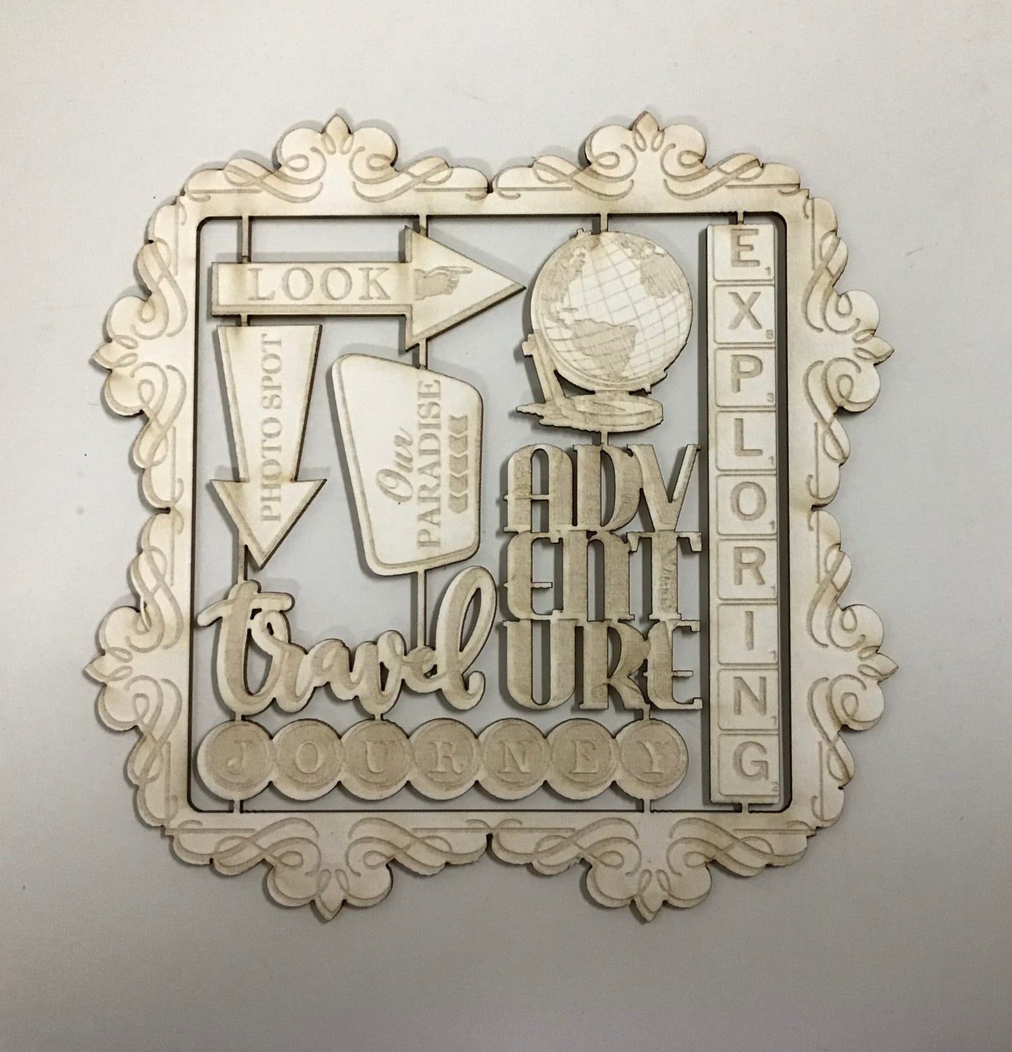 Scrap Collections - Adventure Frame Cut Out