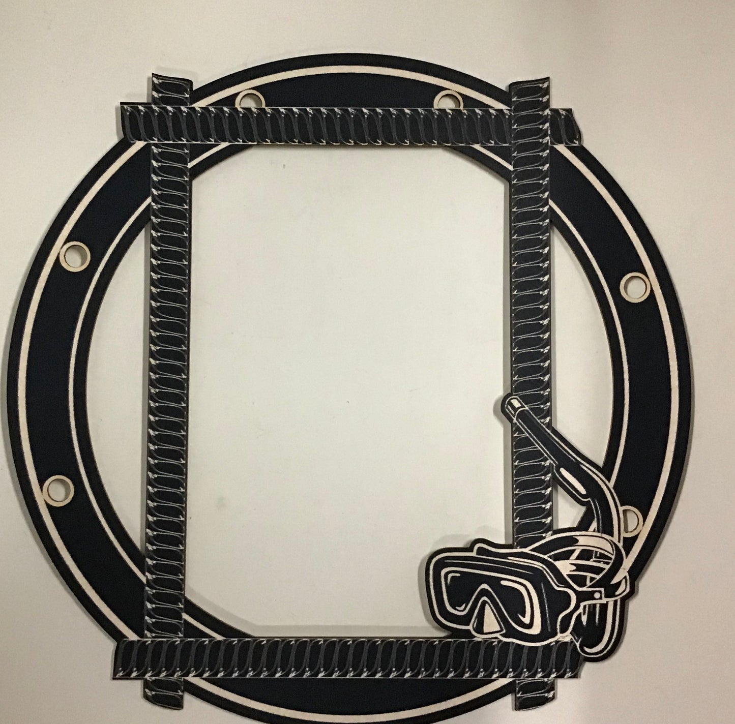 Scrap Collections - Porthole cut out