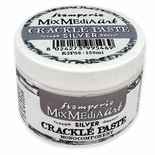 Stamperia - Mix Media Art - Crackle Paste Silver