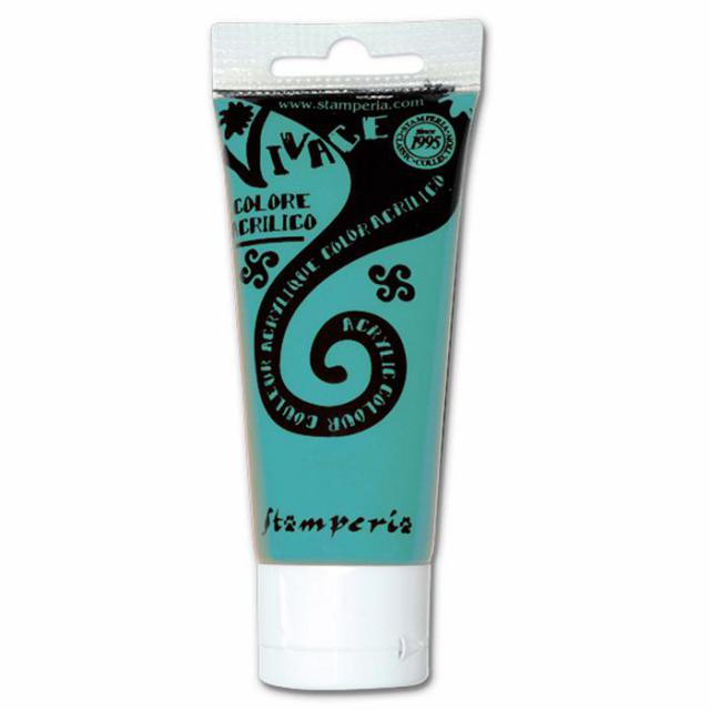 Stamperia - Vivace - Acrylic Colour - Kab67 - Turquoise - 60ml