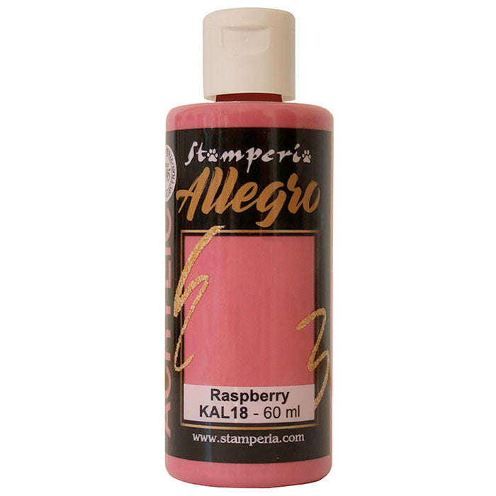KAL 18 - Stamperia - Allegro - Acrylic Paint - Raspberry - 60ml